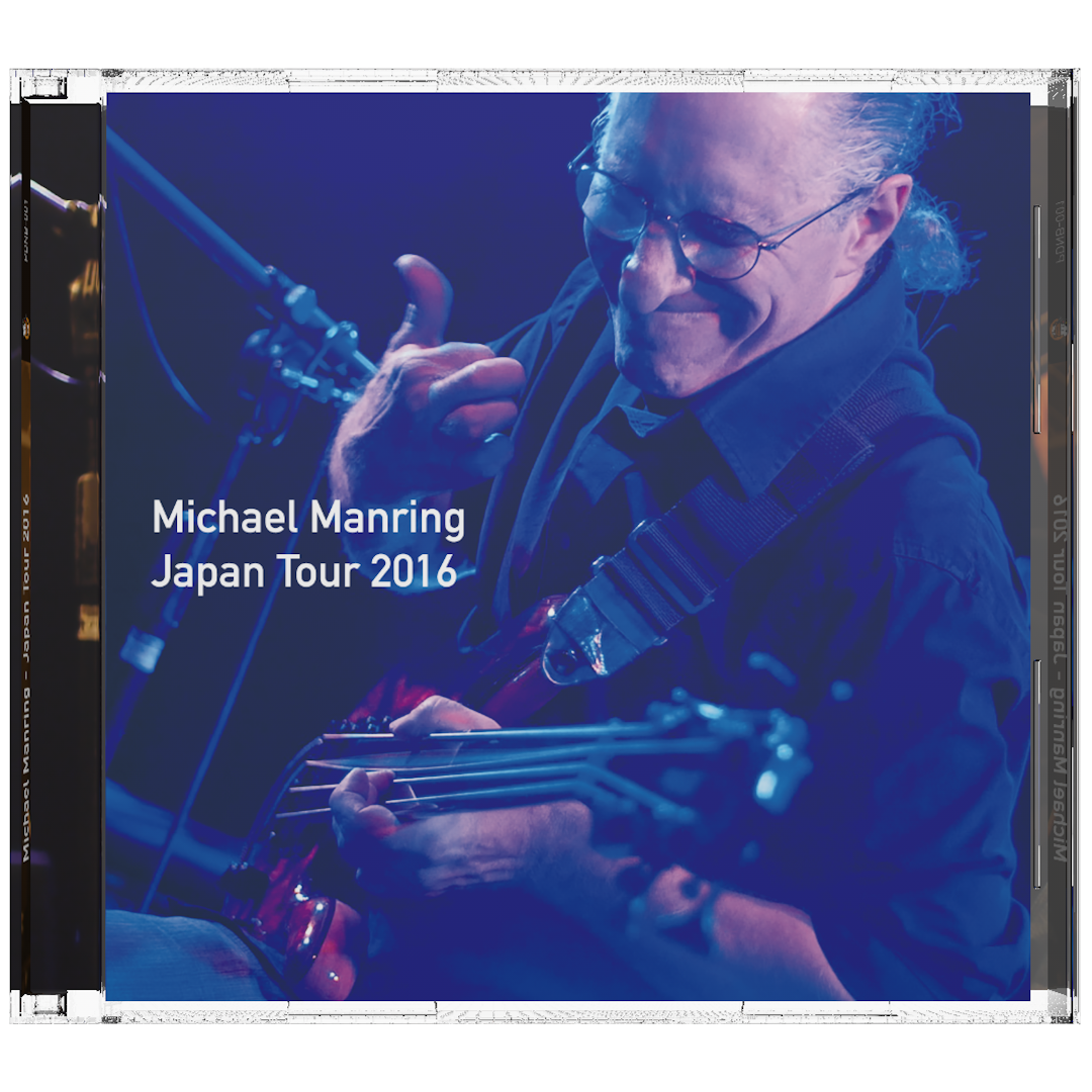 Michael Manring Japan Tour 2016 Day 1 CD Front